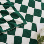 Melex Checkered Throw Blanket