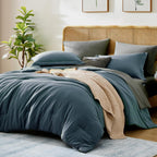 Prewashed fabric 7-piece Bed in a Bag Comforter Set