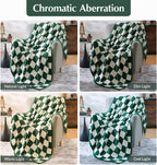 Melex Checkered Throw Blanket