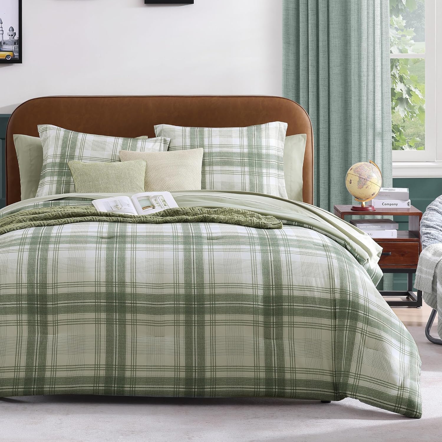 Catami Plaid Comforter Set