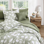 Botanical Flowers Comforter Set