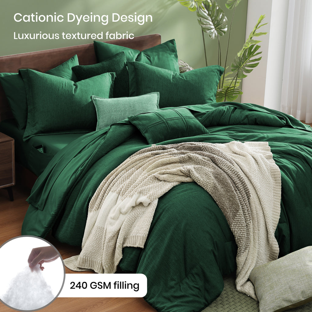 Cationic Dyeing Comforter Sets
