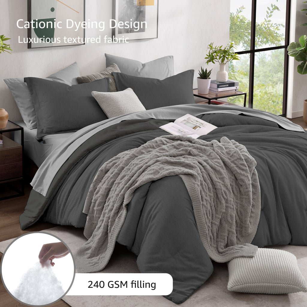Cationic Dyeing Comforter Sets