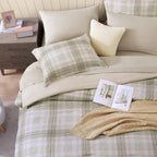 Melex Plaid Comforter Set