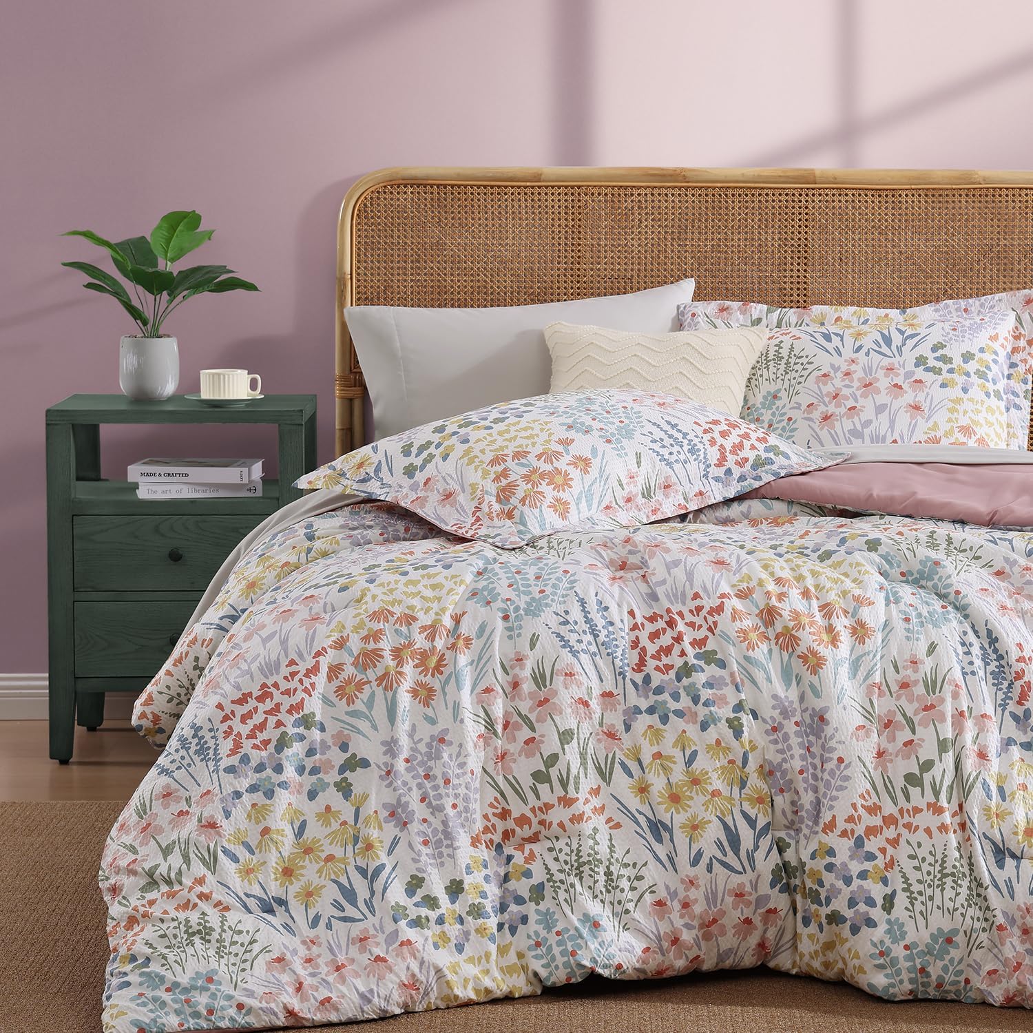 Melex Floral 7-piece Comforter Set
