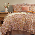 Melex Ruffle Comforter Set