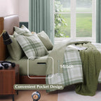 Catami Plaid Comforter Set