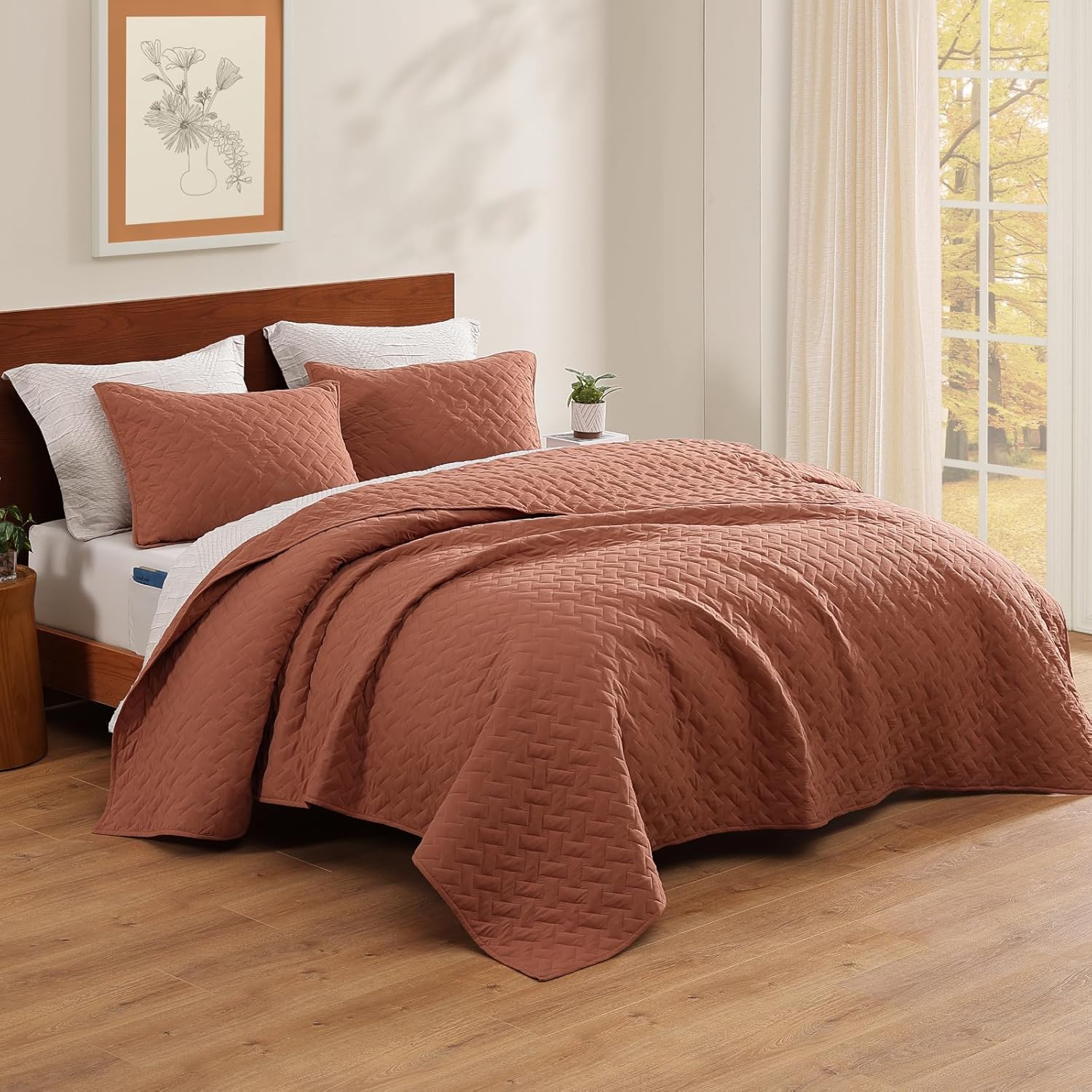 Melex Lightweight Bedspreads Quilt Set