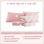 Melex gold foil Design Comforter Set