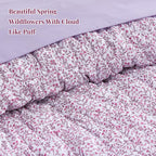 Melex Puff 7-piece Bed in a Bag Comforter Set with Sheets