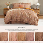 Melex Ruffle Comforter Set