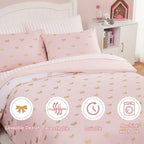 Melex gold foil Design Comforter Set