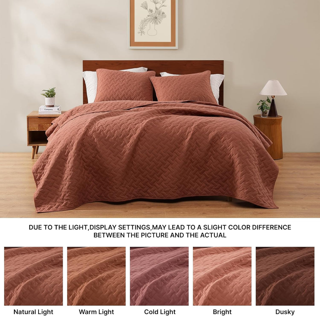 Melex Lightweight Bedspreads Quilt Set