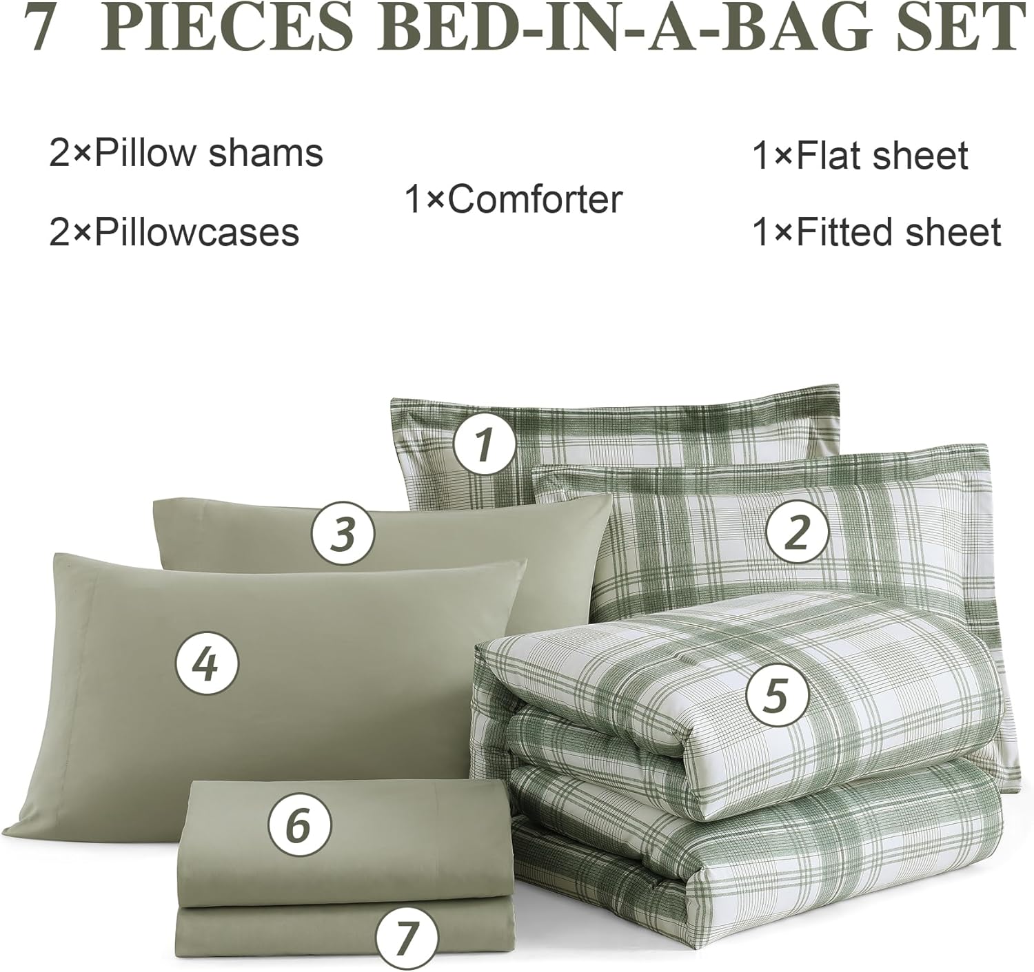Catami Plaid Comforter Set