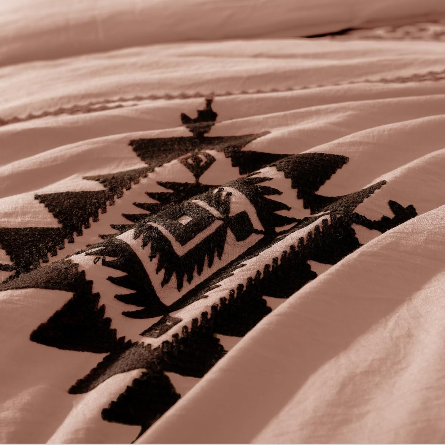 Melex Embroidery Comforter Set