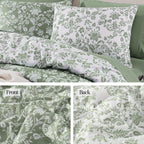 Botanical Flowers Comforter Set