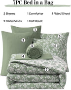 Botanical Flowers Comforter Set