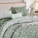 Botanical Flowers Comforter Set