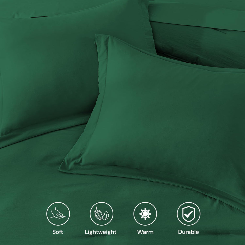 Prewashed fabric 7-piece Bed in a Bag Comforter Set