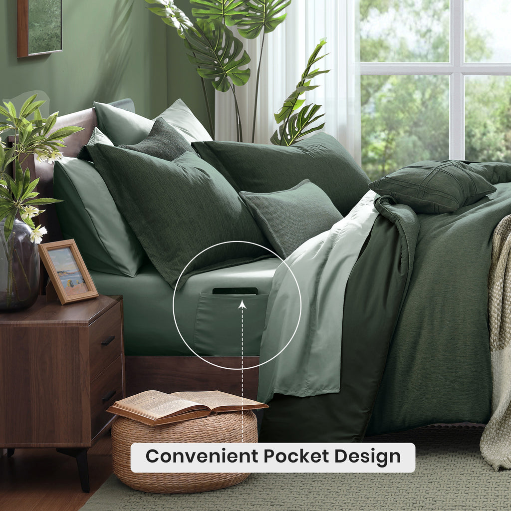 Cationic Dyeing Comforter Sets