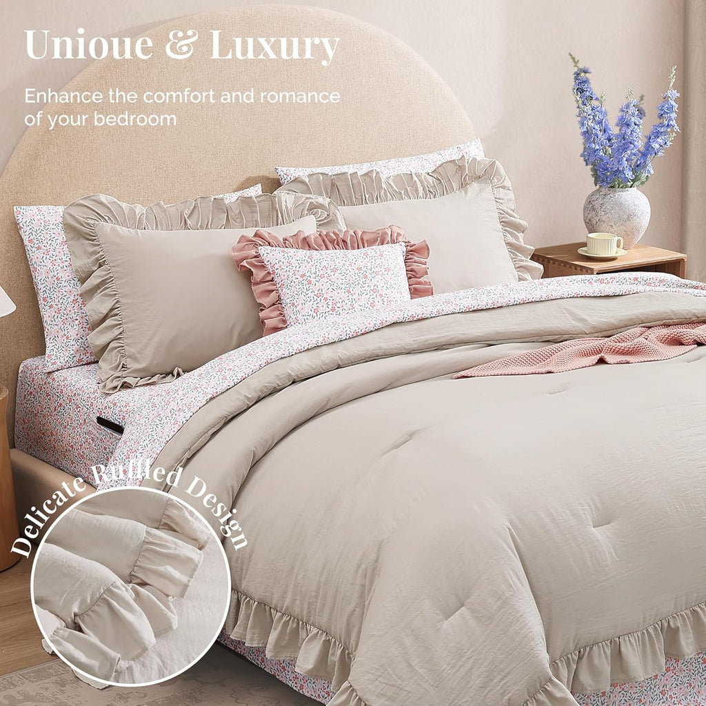 Catami Ruffle Comforter Set