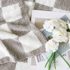 Melex Checkered Throw Blanket
