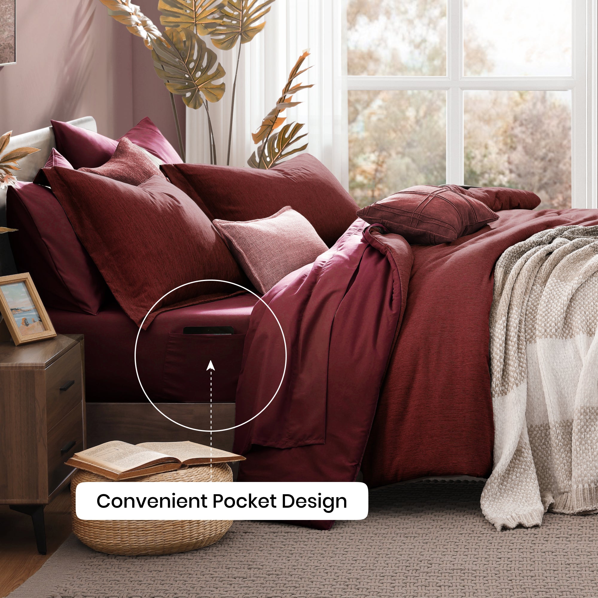 Cationic Dyeing Comforter Sets