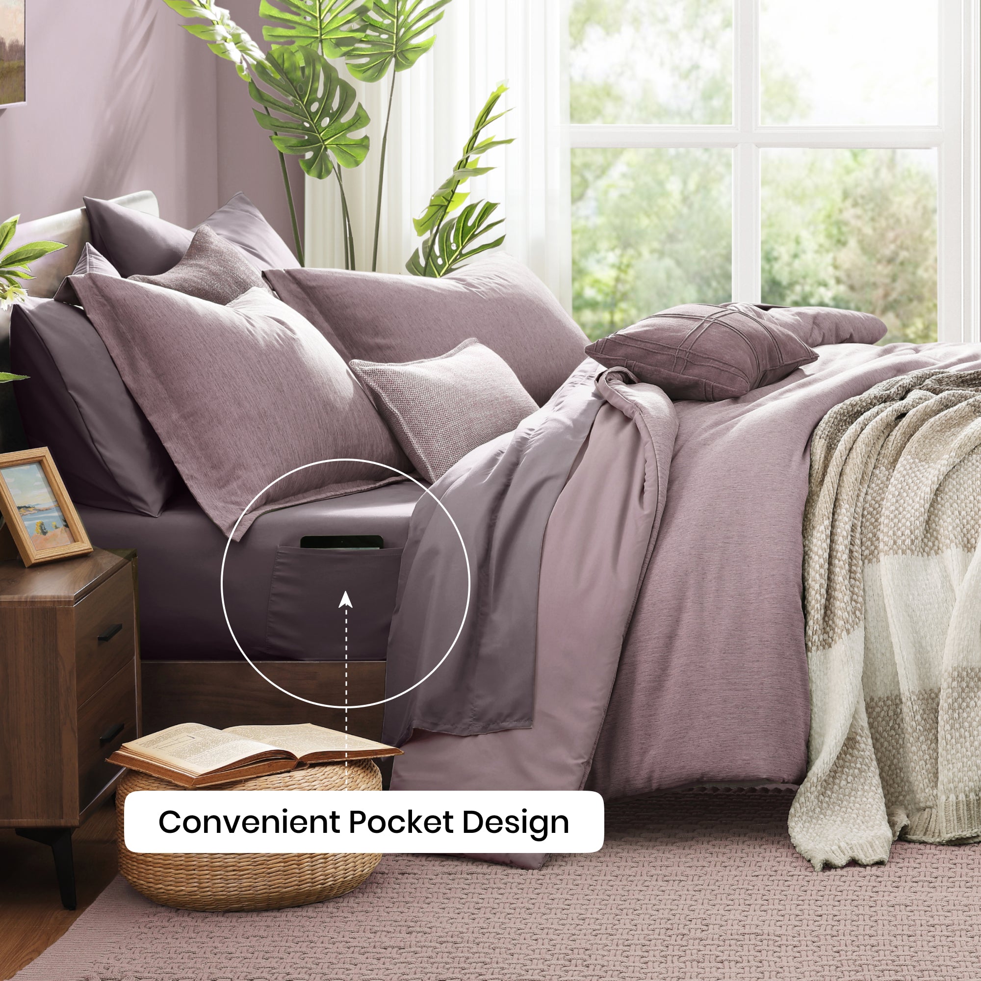 Cationic Dyeing Comforter Sets