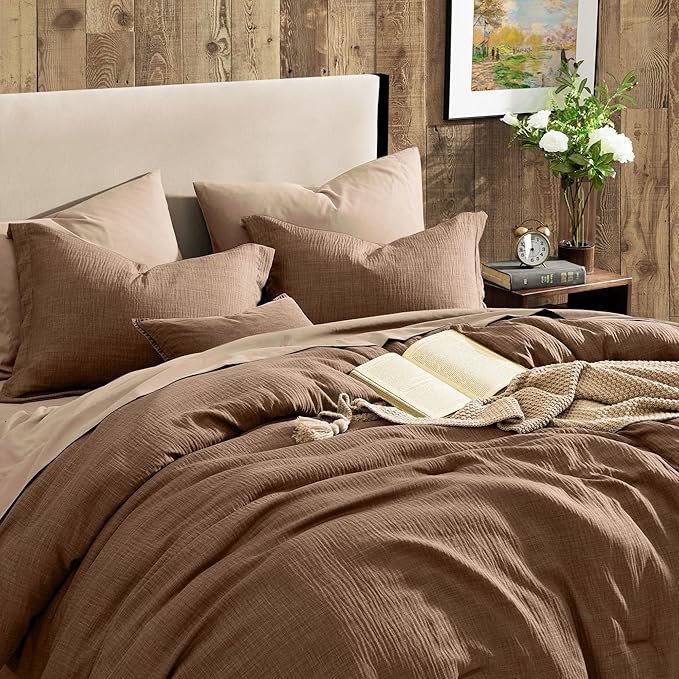 Melex Textured Comforter Set