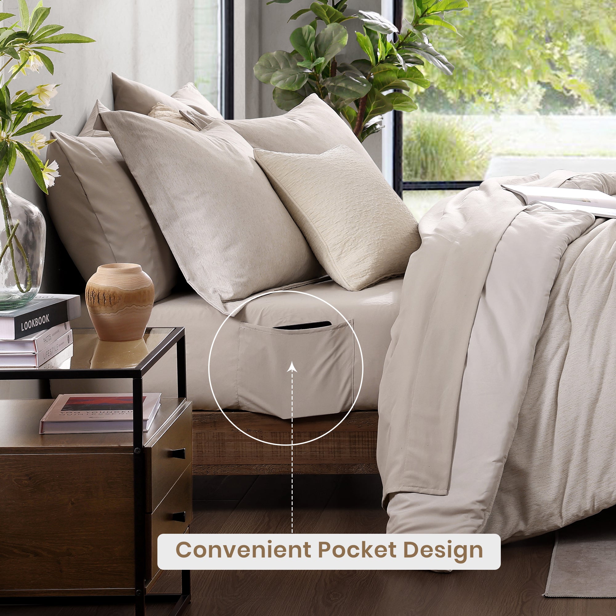 Cationic Dyeing Comforter Sets