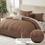 Melex 7-piece Bed in a Bag Comforter Set with Sheets