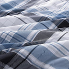 Melex Plaid Comforter Set