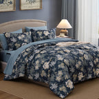 Botanical Flowers Comforter Set