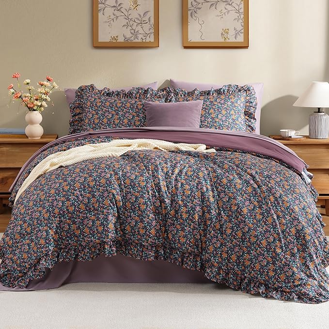 Melex Ruffle Comforter Set