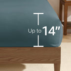 Melex Puff 7-piece Bed in a Bag Comforter Set with Sheets