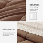 Melex 7-piece Bed in a Bag Comforter Set with Sheets