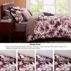 Melex Floral 7-piece Comforter Set