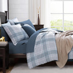 Melex Plaid Comforter Set