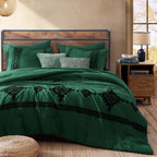 Melex Embroidery Comforter Set