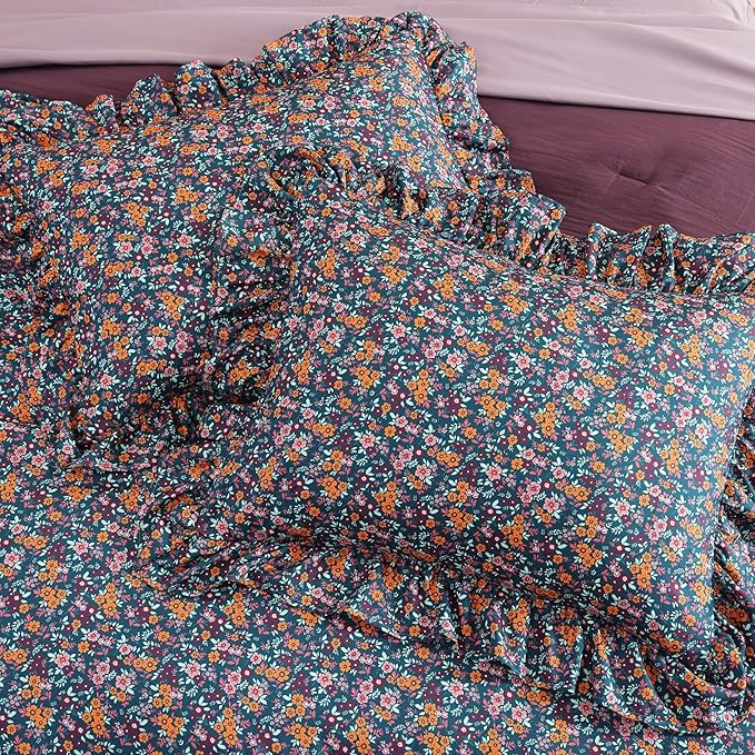 Melex Ruffle Comforter Set