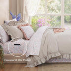 Catami Ruffle Comforter Set