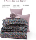 Melex Ruffle Comforter Set