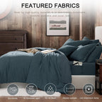 Melex Textured Comforter Set