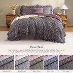 Melex Ruffle Comforter Set