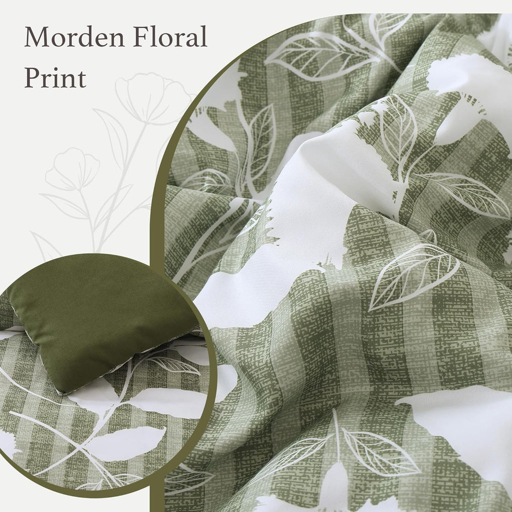 Botanical Flowers Comforter Set