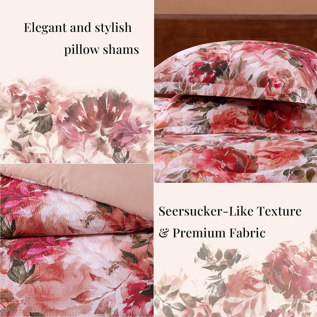 Melex Floral 7-piece Comforter Set
