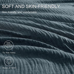 Melex Textured Comforter Set