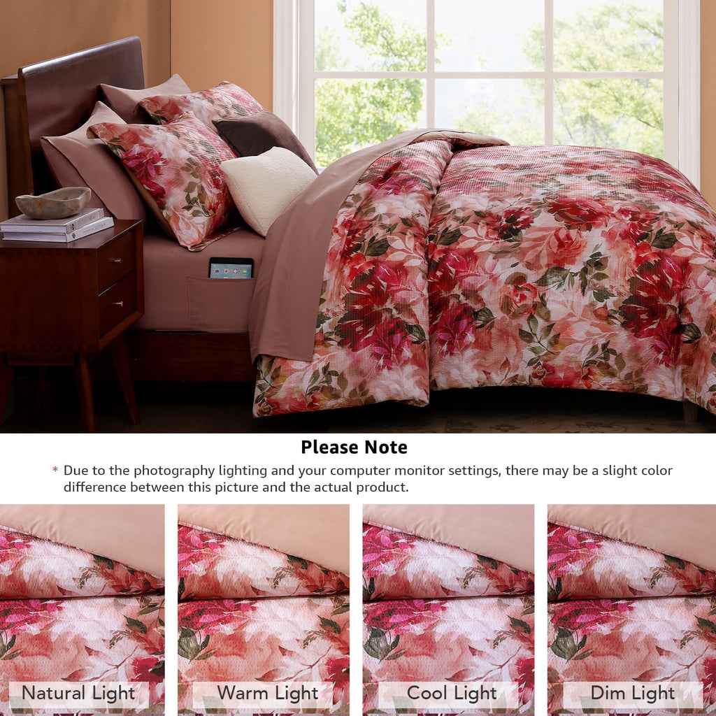 Melex Floral 7-piece Comforter Set