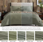 Melex Textured Comforter Set