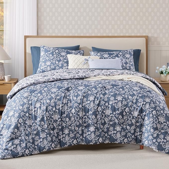 Botanical Flowers Comforter Set